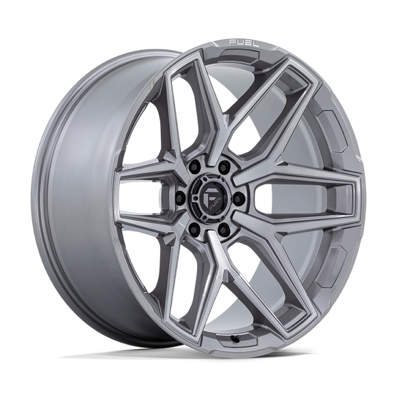 22x12 Fuel Off-Road Flux Gray 6x135 ET-44 CB87.1 Wheel Rim