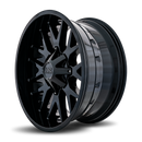 22x10 Hardrock Affliction Gloss Black 5x127/139.7 ET-19 wheel/rim