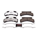 PowerStop Z36 Truck And Tow Carbon-Fiber Ceramic Brake Pads With Hardware