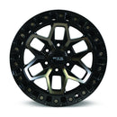17x9 RTX Zion Black Machined Tinted Bronze 5x127 ET0 wheel/rim-2