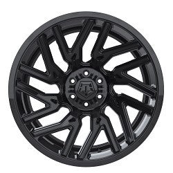 22x10 TIS 554B Black 8x170 ET-19 Wheel Rim