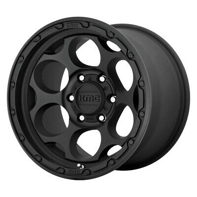 18X8.5 KMC KM541 DIRTY HARRY Textured Black 5X127 ET18 wheel/rim