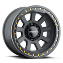 17X9 Vision OJOS Satin Black 8x165.1 8x6.5 ET0 Wheel Rim