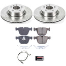PowerStop OE Stock Replacement Low-Dust Ceramic Brake Pad and Rotor Kit