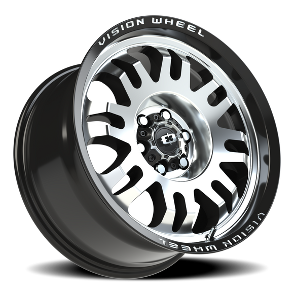 17x9 Vision 409 Inferno Black Wheel 6x114.3 ET12 CB71.5
