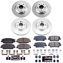 Z23 Daily Driver Premium Carbon-Fiber Ceramic Brake Pad and Fully Coated Rotor Kit