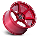 18x8.5 Motegi MR160 Battle VI Cherry Red Metallic 5x114.3 ET35 Wheel