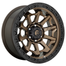 18x9 Fuel Off-Road D696 Covert Matte Bronze with Black Ring 8x170 ET20 Wheel