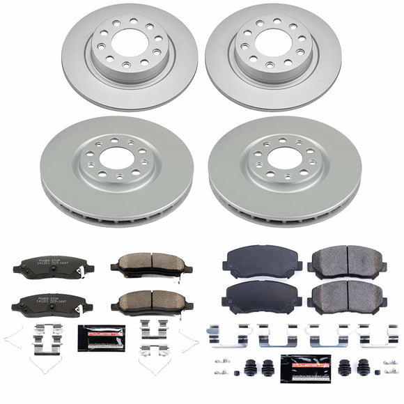 Z23 Daily Driver Premium Carbon-Fiber Ceramic Brake Pad and Fully Coated Rotor K