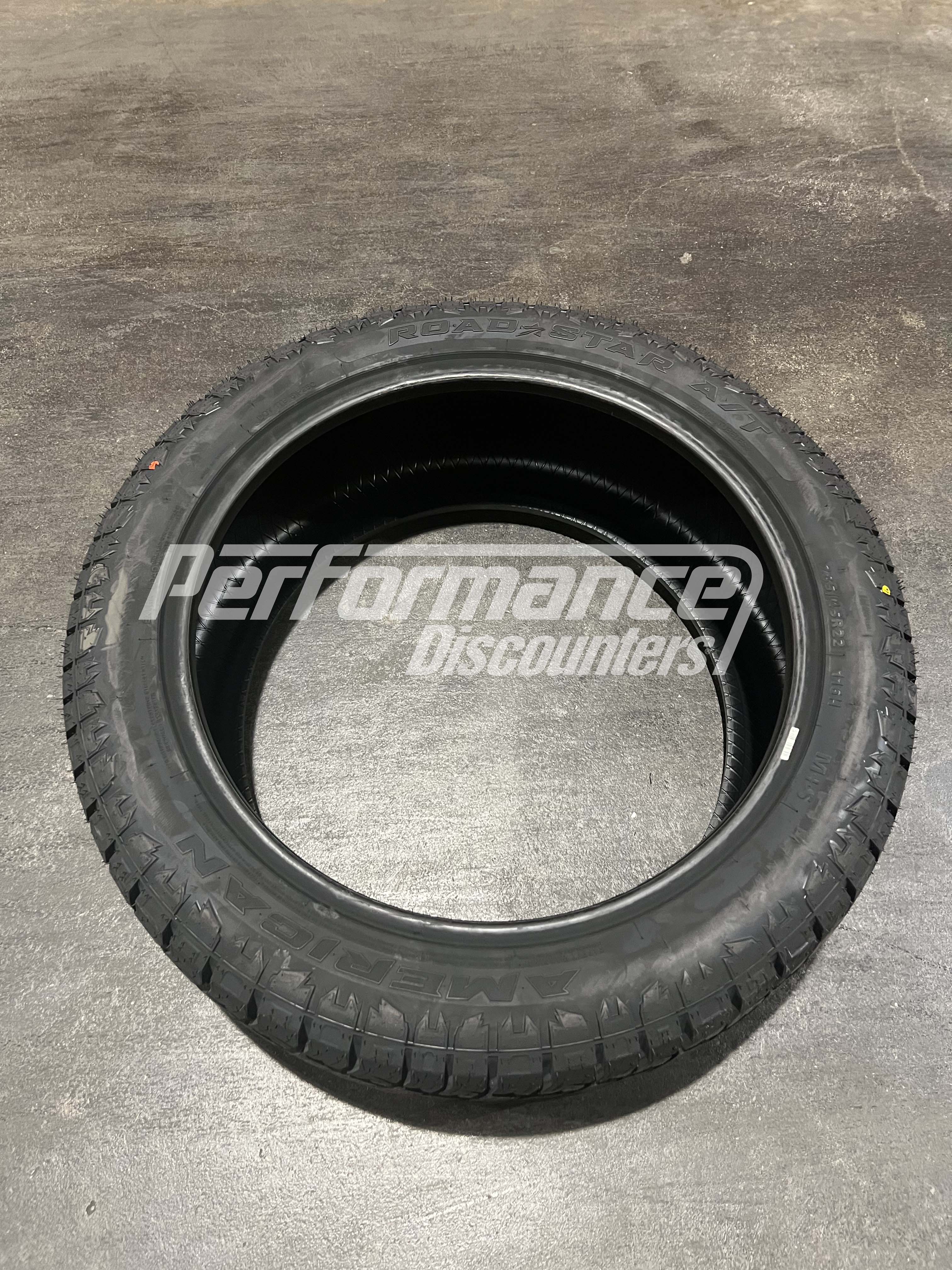 American Roadstar A/T Tire(s) 285/45R22 116H SL BSW 285 45 22 2854522