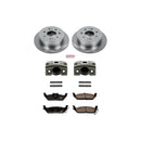 PowerStop OE Stock Replacement Low-Dust Ceramic Brake Pad, Rotor and Caliper Kit