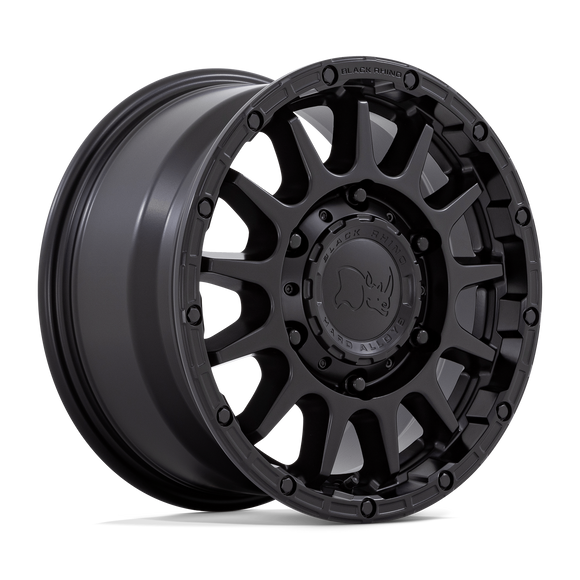 16X8 Black Rhino Sequoia Matte Black 6X130 ET38 Wheel Rim