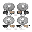 PowerStop Z23 Daily Driver Carbon-Fiber Ceramic Brake Pad and Drilled & Slotted