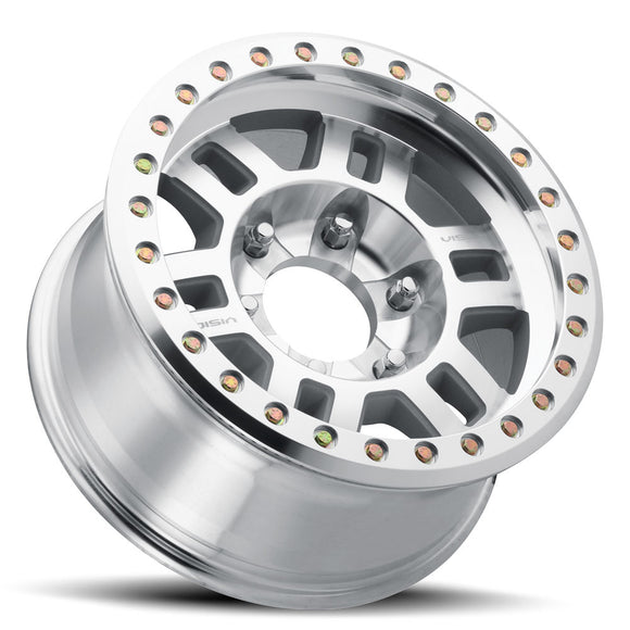 17x9.5 Vision 398BL Manx Machined 5x150 ET-44 wheel/rim