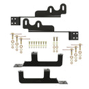 Westin Premier Oval Nerf Step Bar Mount Kit Powder Coated Black Steel 22-1795