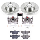PowerStop OE Stock Replacement Low-Dust Ceramic Brake Pad, Rotor and Caliper Kit
