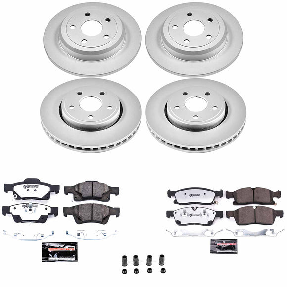 Z36 Truck & Tow Premium Carbon-Fiber Ceramic Brake Pad and Fully Coated Rotor Ki