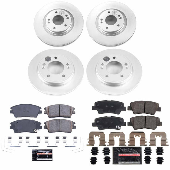 Z23 Daily Driver Premium Carbon-Fiber Ceramic Brake Pad and Fully Coated Rotor K