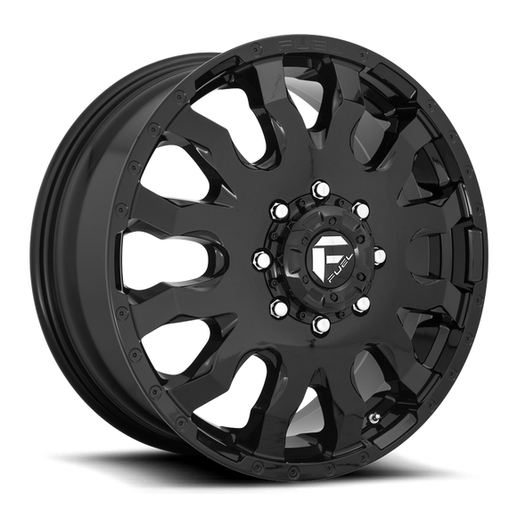 20x8.25 Fuel Off-Road D675 Blitz Gloss Black 8x165.1 ET105 CB121.5 Wheel Rim