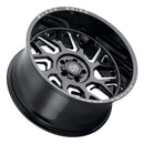 20x9.5 Black Rhino Reaper Gloss Black Milled Spokes 5x139.7 ET0.00 Wheel-4