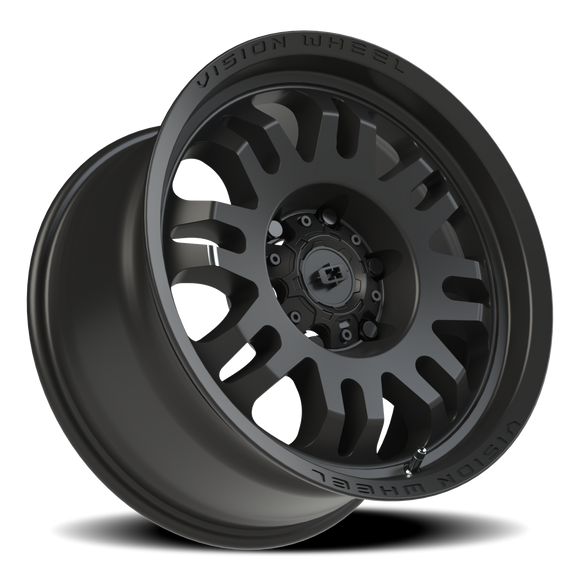 17x9 Vision 409 Inferno Black Wheel 6x135 ET12 CB87.1