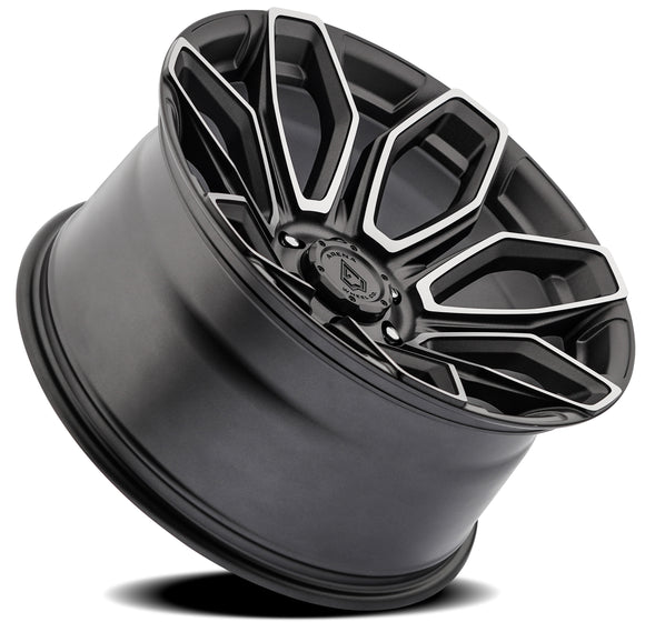 22x10 Arena Wheel Cobra Texture Gun Metal Machine Clear Coat 5x127 ET-18 CB71.5