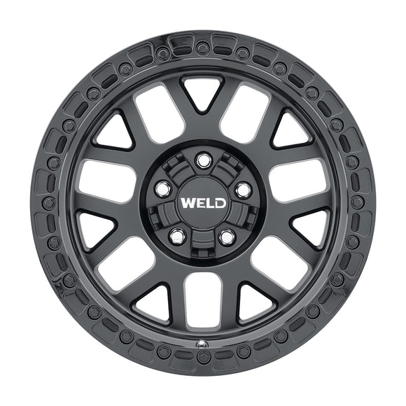 17x10 WELD Off-Road Cinch Black 5x114.3 5x127 ET-25 CB78.1 Wheel Rim