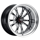 17x11 WELD Performance Belmont Drag Black Milled 5x115 ET6 CB78.1 Wheel Rim-1