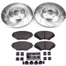 PowerStop Z23 Daily Driver Carbon-Fiber Ceramic Brake Pad and Drilled & Slotted