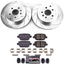 PowerStop Z23 Daily Driver Carbon-Fiber Ceramic Brake Pad and Drilled & Slotted