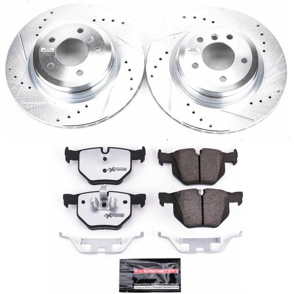PowerStop Z26 Street Performance Ceramic Brake Pad and Drilled & Slotted Rotor K