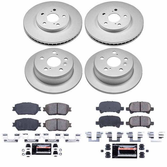Z23 Daily Driver Premium Carbon-Fiber Ceramic Brake Pad and Fully Coated Rotor K
