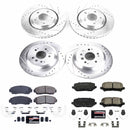PowerStop Z23 Daily Driver Carbon-Fiber Ceramic Brake Pad and Drilled & Slotted