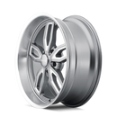 20x10 Ridler 608 Gloss Grey Milled 5x127 5x5 ET0 Wheel Rim