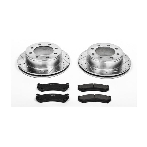 PowerStop Z23 Daily Driver Carbon-Fiber Ceramic Brake Pad and Drilled & Slotted