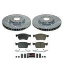 PowerStop Z23 Daily Driver Carbon-Fiber Ceramic Brake Pad and Drilled & Slotted
