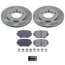 PowerStop OE Stock Replacement Low-Dust Ceramic Brake Pad and Rotor Kit