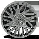 22x12 Vision 404 Chrome 6x139.7 ET-51 wheel/rim