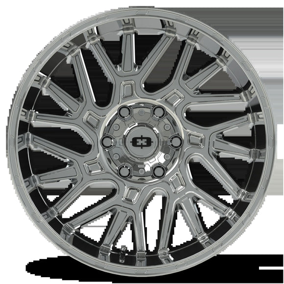 22x12 Vision 404 Chrome 6x139.7 ET-51 wheel/rim