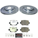 Z26 Street Performance Ceramic Brake Pad and Drilled & Slotted Rotor Kit