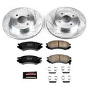 PowerStop Z23 Daily Driver Carbon-Fiber Ceramic Brake Pad and Drilled & Slotted