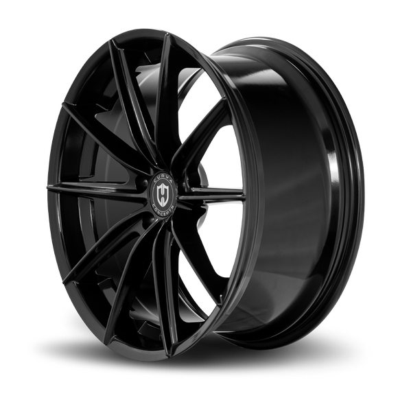 22x10.5 Curva CFF46 Gloss Black 5x114.3 ET40 wheel/rim