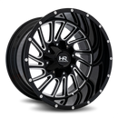 20x12 Hardrock Overdrive Gloss Black Milled 5x139.7/150 ET-51 wheel/rim-2