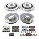 PowerStop Z26 Street Performance Ceramic Brake Pad and Drilled & Slotted Rotor K