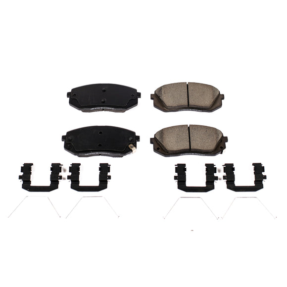 PowerStop Z17 Evolution Ceramic Brake Pads With Hardware
