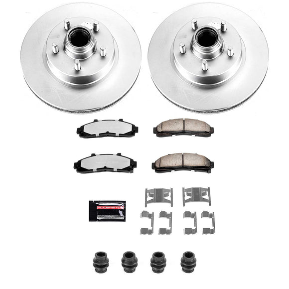 Z36 Truck & Tow Premium Carbon-Fiber Ceramic Brake Pad and Fully Coated Rotor Ki