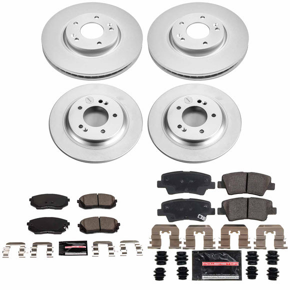 Z23 Daily Driver Premium Carbon-Fiber Ceramic Brake Pad and Fully Coated Rotor K