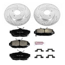 PowerStop Z23 Daily Driver Carbon-Fiber Ceramic Brake Pad and Drilled & Slotted