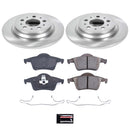 PowerStop OE Stock Replacement Low-Dust Ceramic Brake Pad and Rotor Kit
