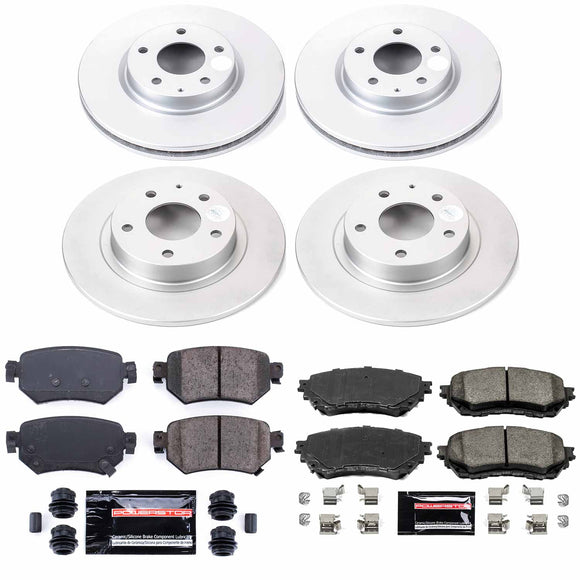 Z23 Daily Driver Premium Carbon-Fiber Ceramic Brake Pad and Fully Coated Rotor K